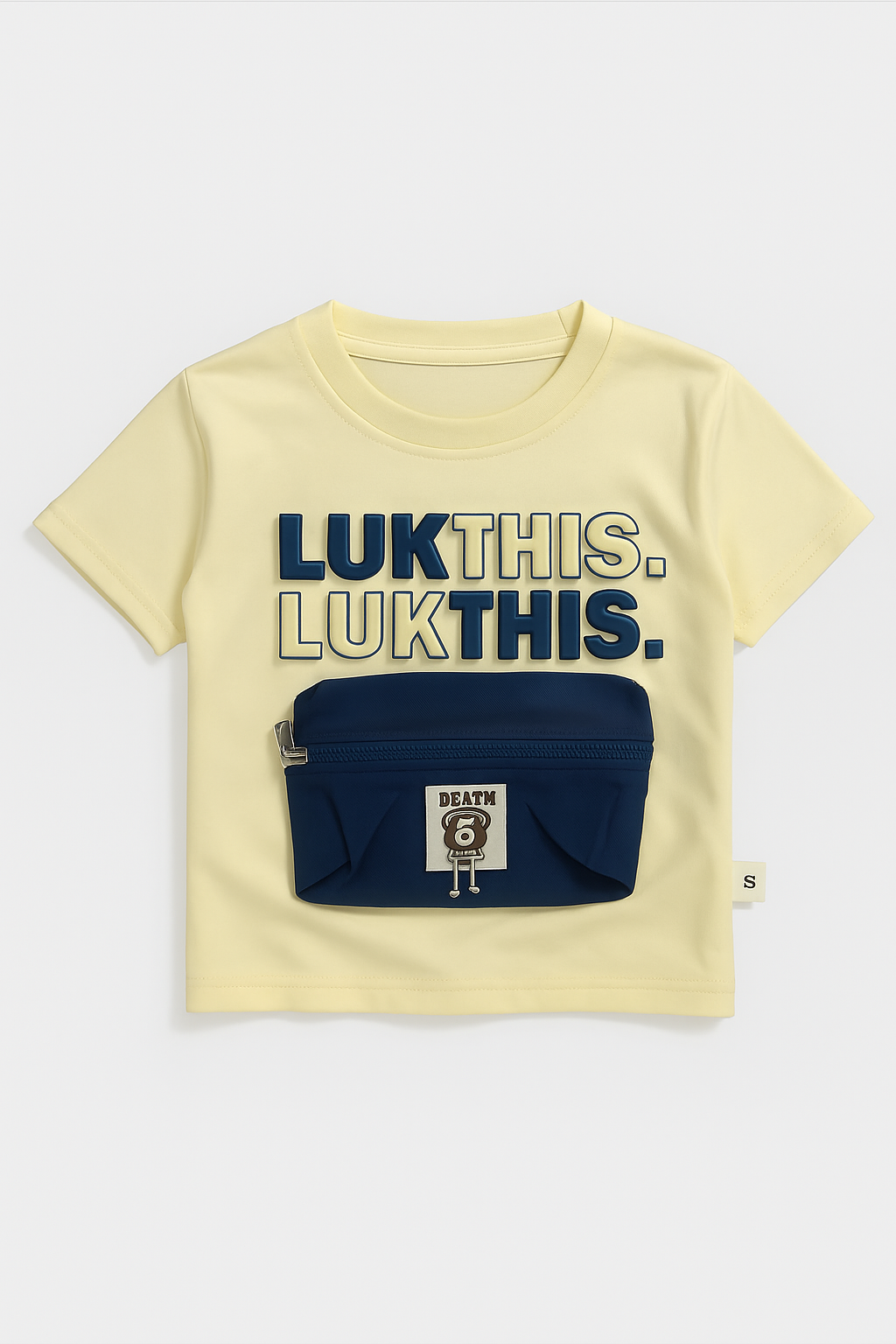 LUK THIS” Fanny-Pack Tee & Cargo Short Set