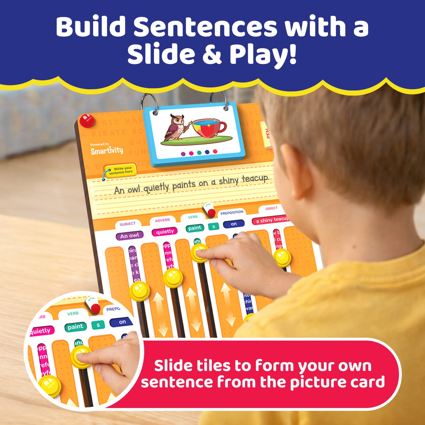 Smartivity Sentence Coder STEM Toy for Kids 6+