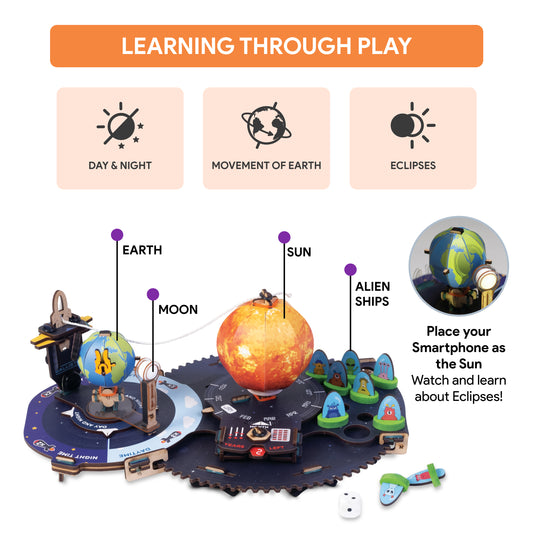 Smartivity Space Shooters STEM Toy for Kids 8+