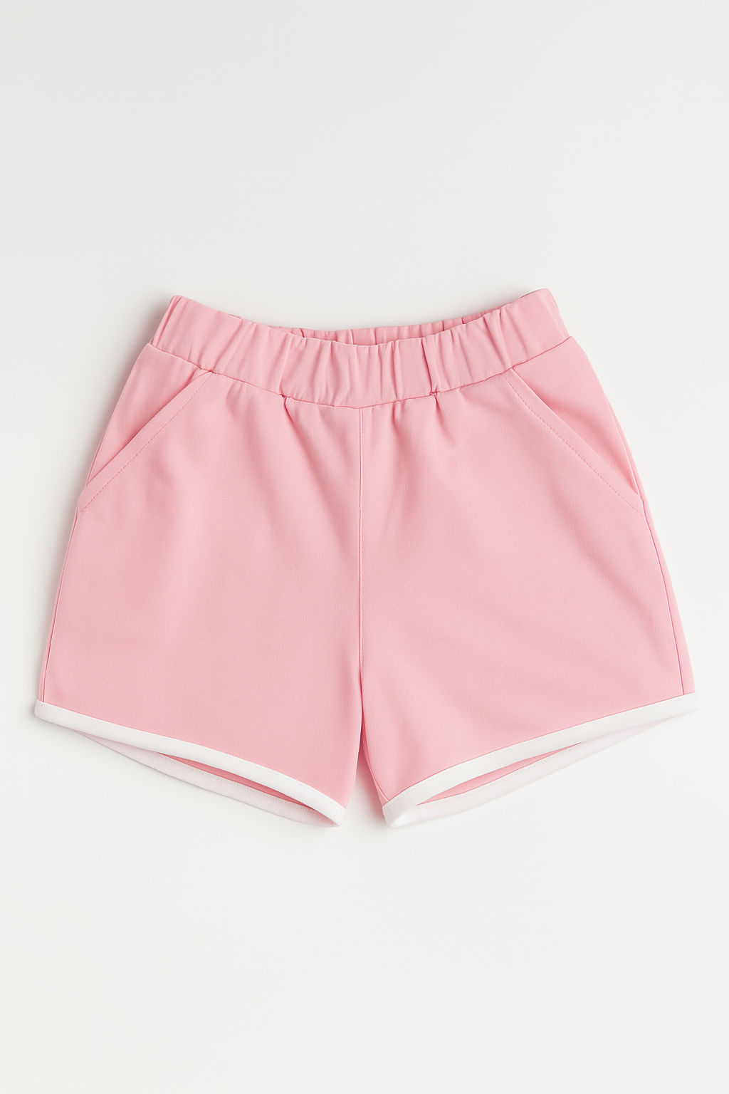 Sleeveless Hooded T-Shirt and Shorts Clothing Set For Girls
