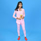 3 pcs Pink ThunderBolt Matching Top,Leggings & Jacket style Swimwear set for Pre teens & Teens - Little Surprise Box3 pcs Pink ThunderBolt Matching Top,Leggings & Jacket style Swimwear set for Pre teens & Teens