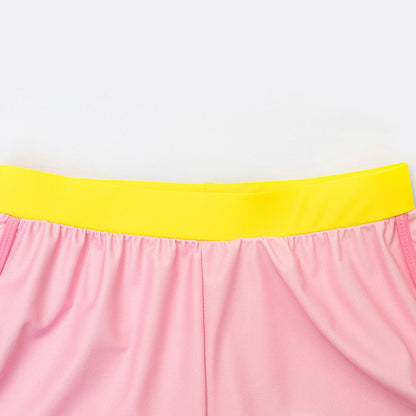 3 pcs Pink ThunderBolt Matching Top,Leggings & Jacket style Swimwear set for Pre teens & Teens - Little Surprise Box3 pcs Pink ThunderBolt Matching Top,Leggings & Jacket style Swimwear set for Pre teens & Teens