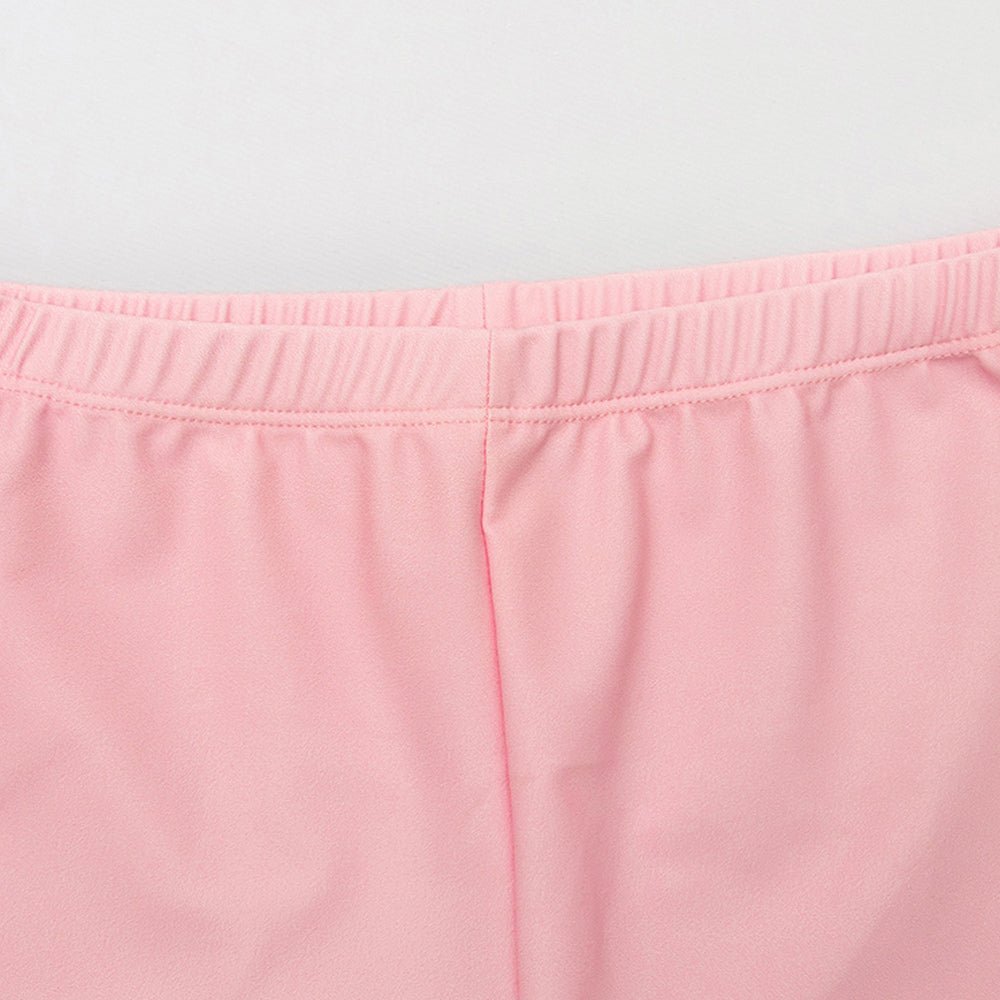3 pcs Pink ThunderBolt Matching Top,Leggings & Jacket style Swimwear set for Pre teens & Teens - Little Surprise Box3 pcs Pink ThunderBolt Matching Top,Leggings & Jacket style Swimwear set for Pre teens & Teens