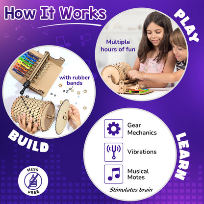 Smartivity Mechanical Xylofun Music Machine STEM Toy for Kids 8+