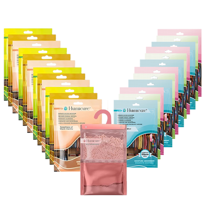 Humicure Moisture Absorber Hanging Bags - 220g / 500ml Morning Mist 6