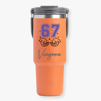 Tumbler With Handle (900 ML)