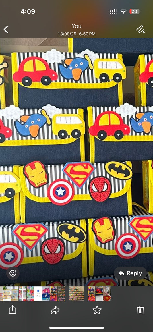 Art Box Organiser for kids