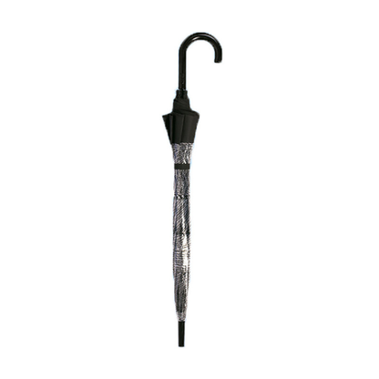 Self Print Black Transparent Umbrella for Kids and Teens, 8Years - 15Years