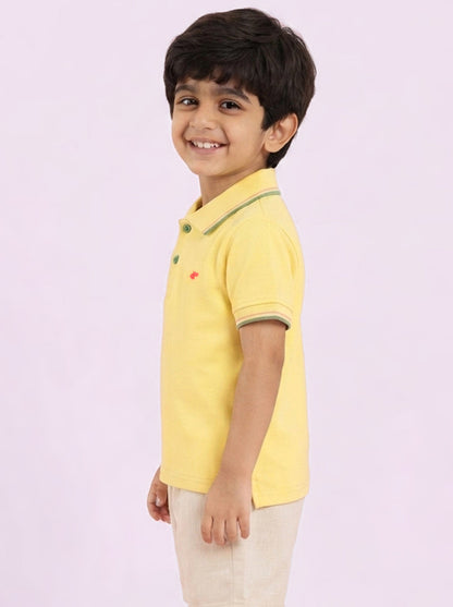 The Tennis Club Polo in Yellow