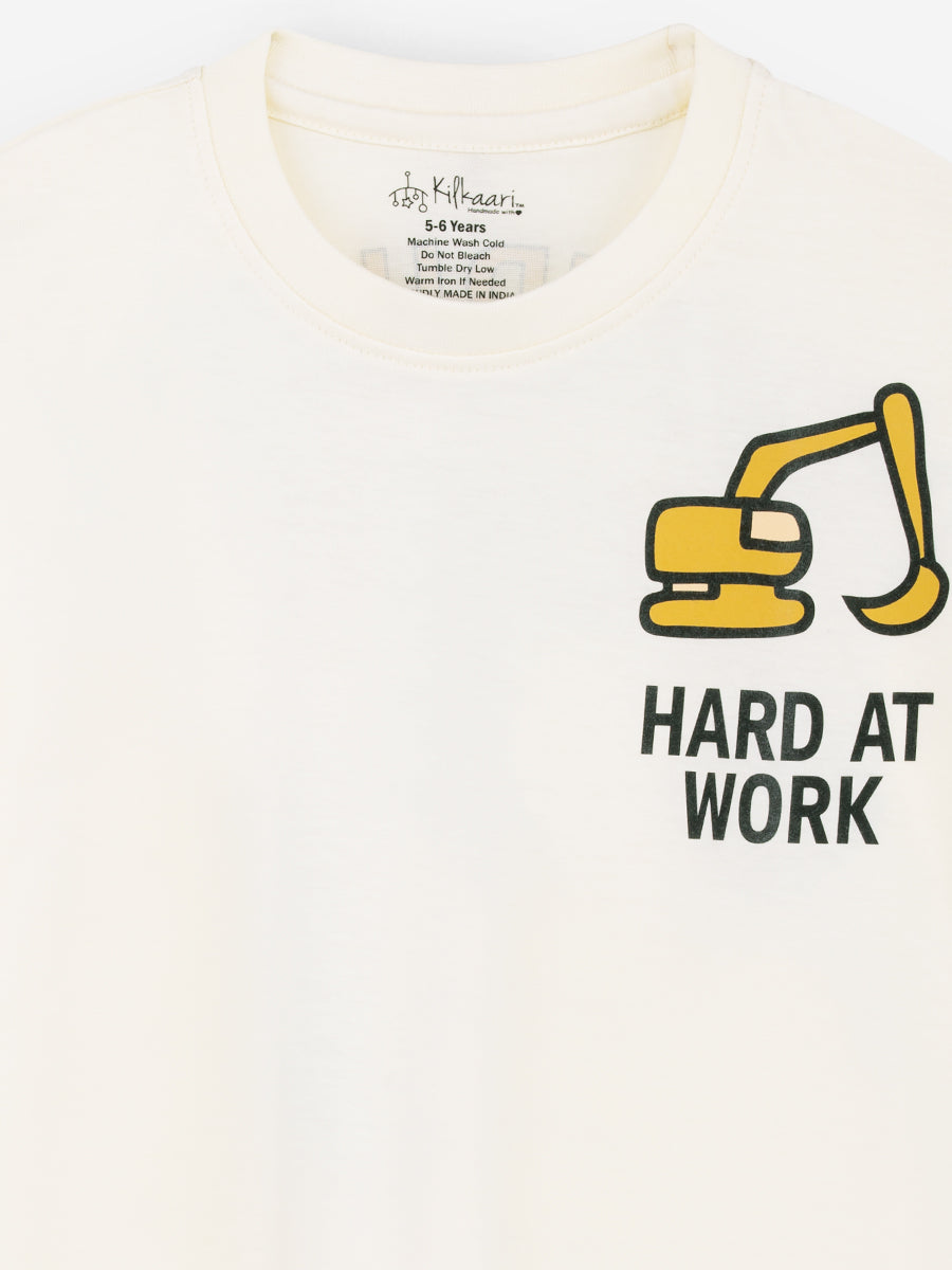 Build It Up! Oversized T-shirt and Joggers Set