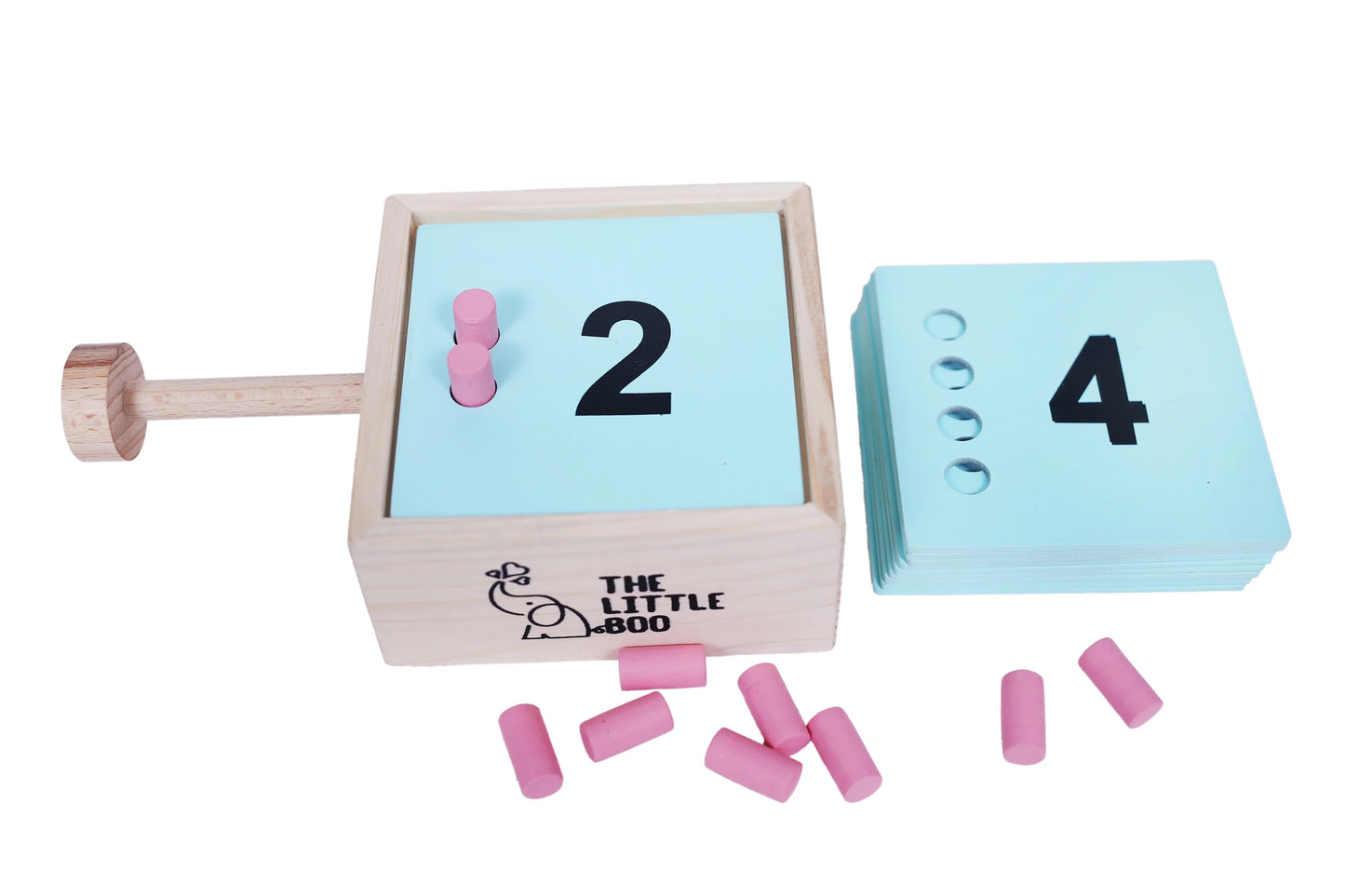 Wooden Peg Counter Baby & Toddler
