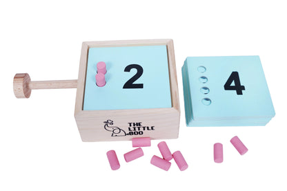 Wooden Peg Counter Baby & Toddler