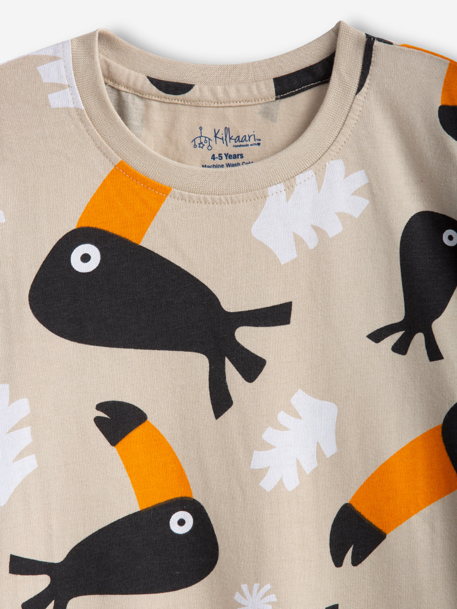Premium Playful Toucan Oversized Cord Set (Unisex)