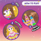 Smartivity POM POM MAGNET CRAFTS - Princess and Unicorn Magicland STEM Toy for Kids 4+