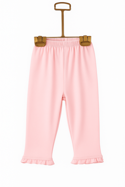 Nice to Sea You Seahorse Organic Tee & Ruffle‑Hem Pant Set