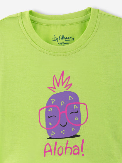 Aloha Sunshine Cotton Frock