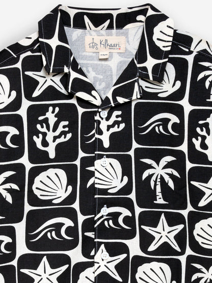 Coast at Midnight Shirt and Short Set