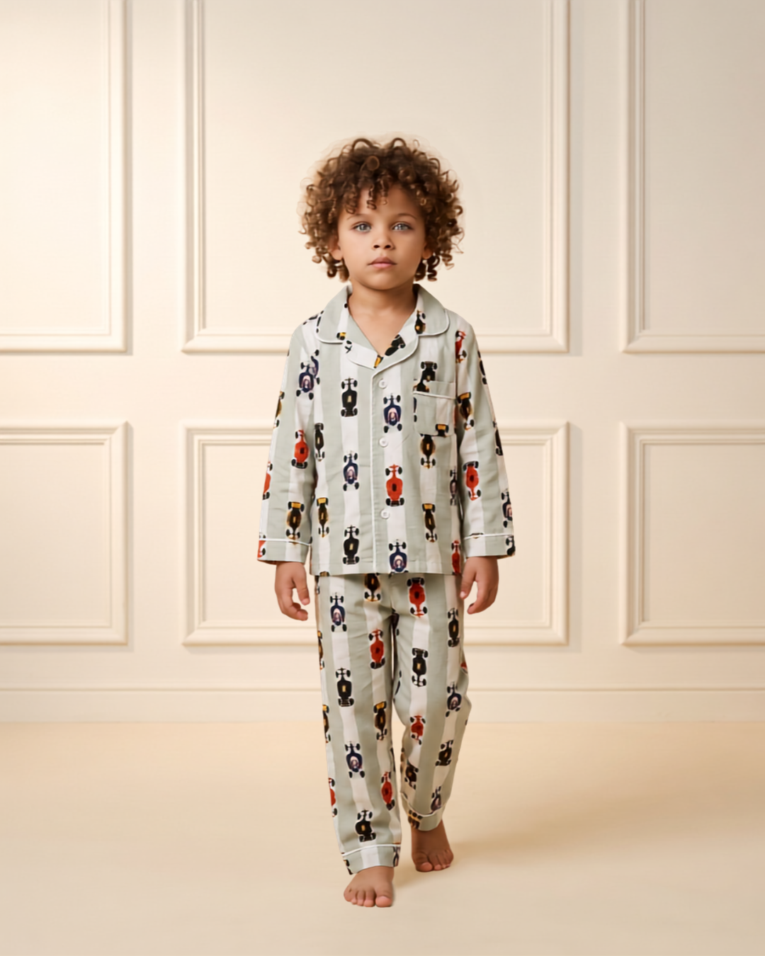 Grand Pix Pure Cotton Night Suit