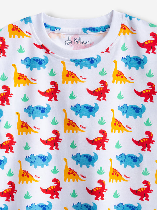 Premium Jurassic Joy Oversized Cord Set