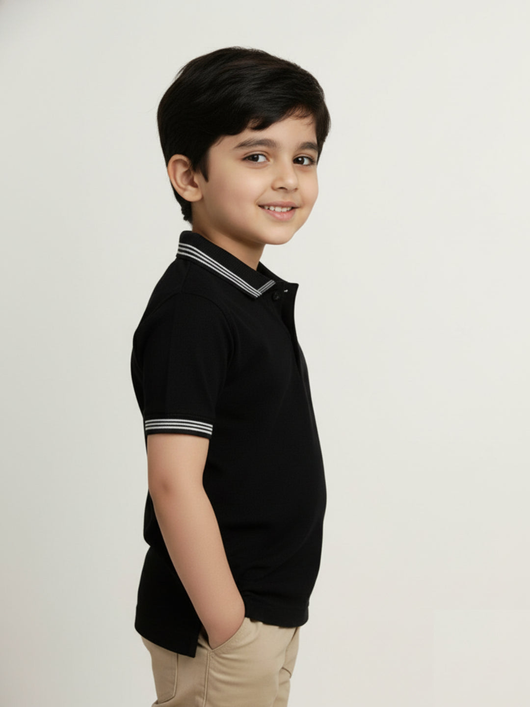 The Classic Little Polo in Black