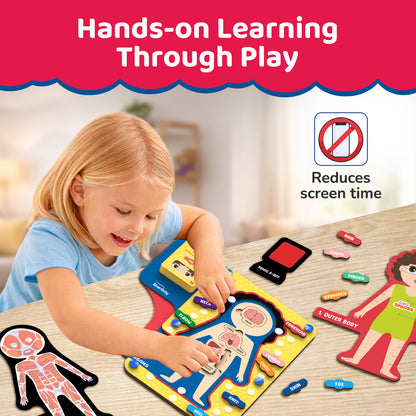 Smartivity Human Body Puzzle STEM Toy for Kids 4+