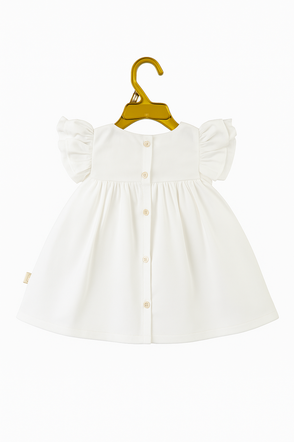 Meadow Blossom Flutter Top & Diaper‑Cover Set