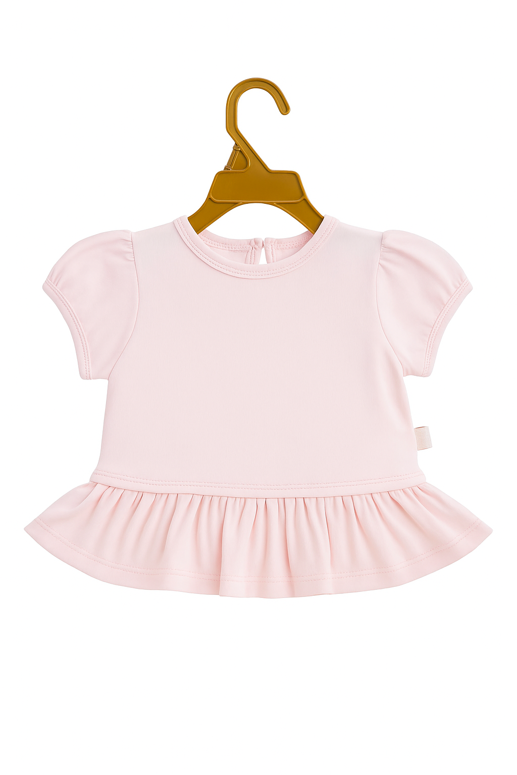 Daisy Daydream Ruffle‑Hem Tee & Shorts Set