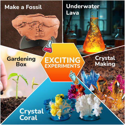 Smartivity Mega Crystal Earth Science Kit STEM Toy for Kids 8+