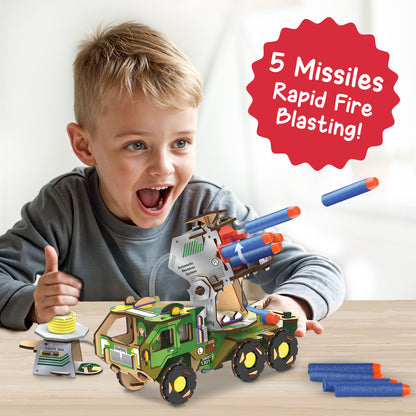 Smartivity Missile Truck STEM Toy for Kids 8+