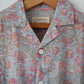 Cloud drift shirt in sky blue butterfly