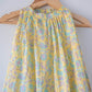 Kin dress in lemon butterfly