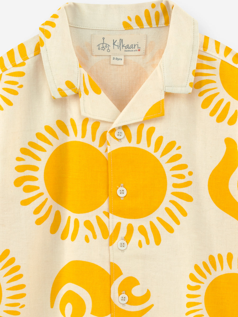 Sunstone Luxe Set (Shirt and Shorts)