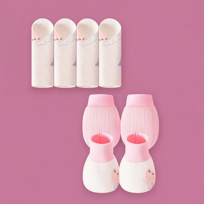 22pcs Pink Penguin Newborn Baby Girl/ Boy Gift Box, all season wear Gift Hamper, (0 - 12 months)