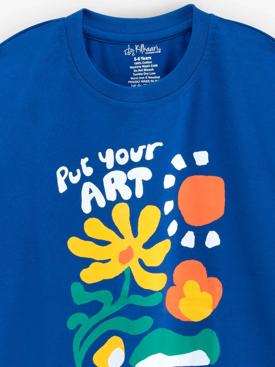 Put your Art in Whatever you Do (Bootcut pant Set)