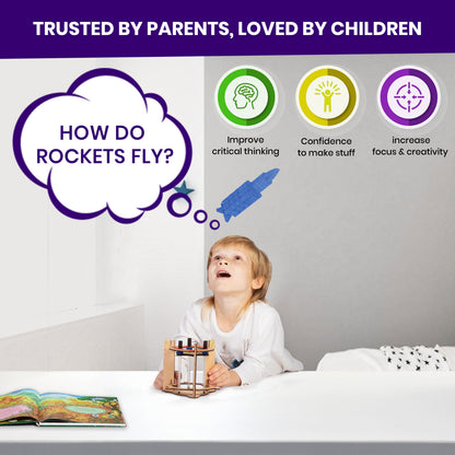 Smartivity Blast Off Space Rocket STEM Toy for Kids 6+