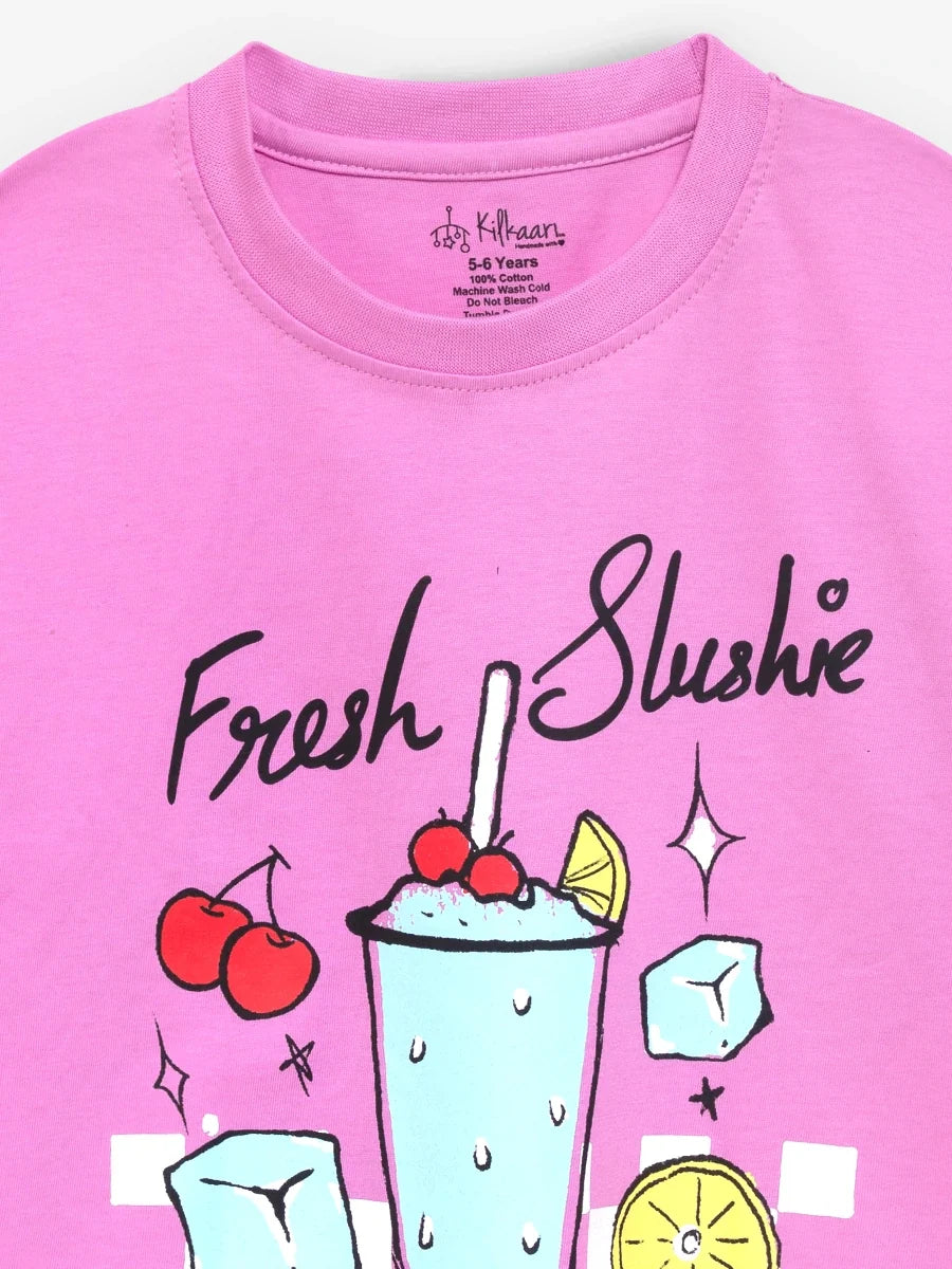 Fresh Slushie Bootcutpant Set (Pink)