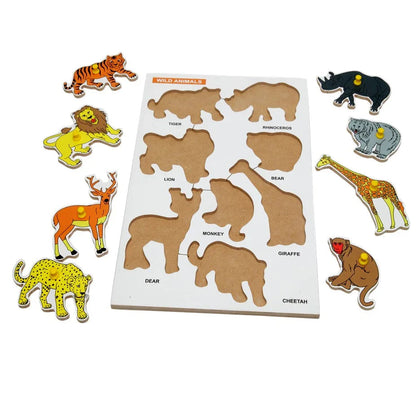 Wild Animal Puzzle Puzzle
