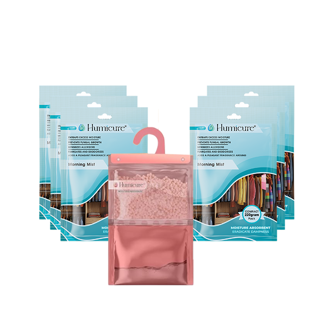 Humicure Moisture Absorber Hanging Bags - 220g / 500ml Blushing Cherry Blossom 9
