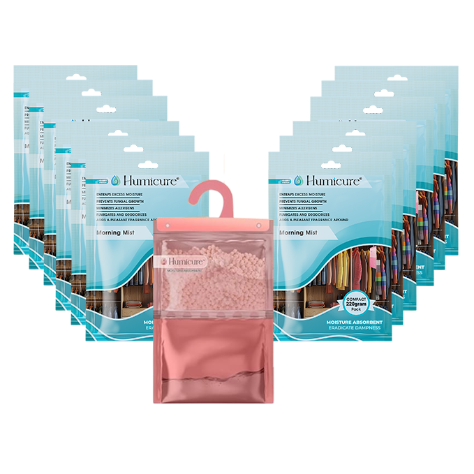 Humicure Moisture Absorber Hanging Bags - 220g / 500ml
