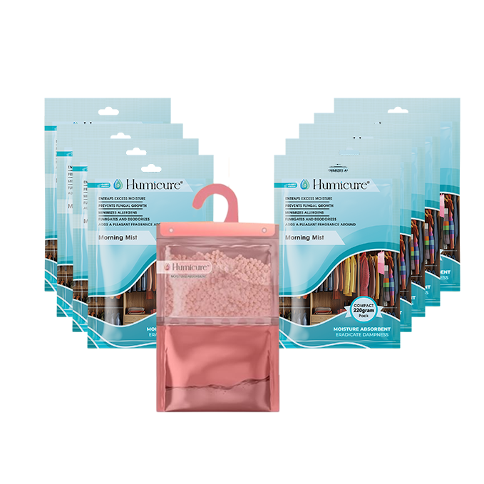 Humicure Moisture Absorber Hanging Bags - 220g / 500ml