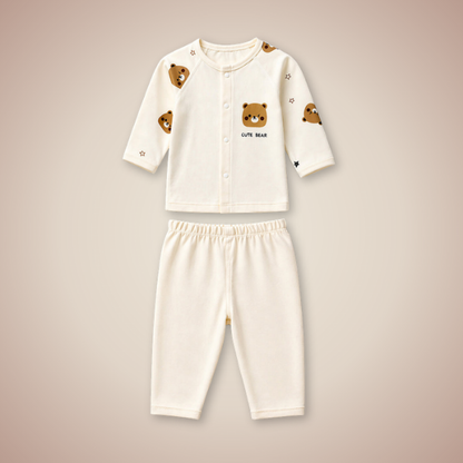 22 pcs small Bear Hamper for Newborn Baby Boy/ Baby Girl, All season wear hamper with Giraffe travel Suitcase, 0-12 months