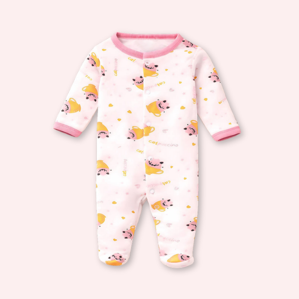 19 pcs, Pink Teddy Home cane basket themed Newborn Baby Girl, All Season wear,Gift Hamper set, 0-6 months