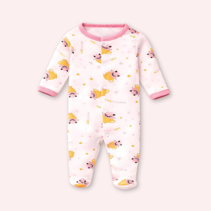 19 pcs, Pink Teddy Home cane basket themed Newborn Baby Girl, All Season wear,Gift Hamper set, 0-6 months