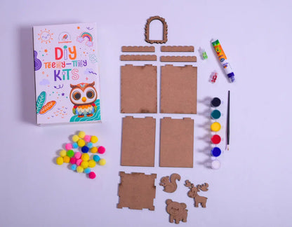 Teeny Tiny DIY Pen Stand Craft Kit – Desk Organizer Craft Set for Kids | ilearnngrow