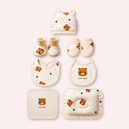25 pcs Prince Hamper for Newborn Boy, All Season wear hamper with luxury designed blue storage cane basket 0-12 months