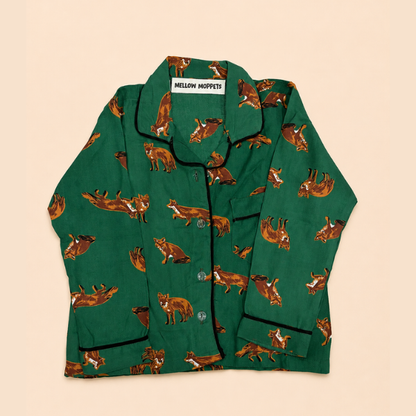 Little Wolf Full sleeves Night Suit