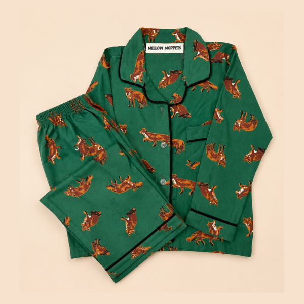 Little Wolf Full sleeves Night Suit