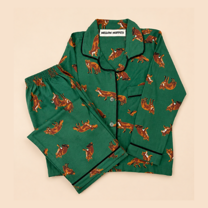 Little Wolf Full sleeves Night Suit