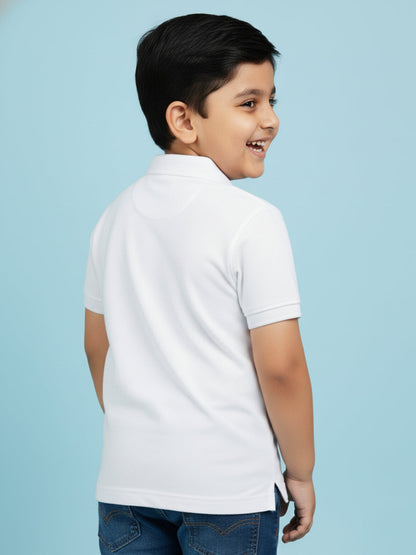 The Classic Little Polo in White