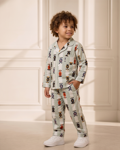 Grand Pix Pure Cotton Night Suit